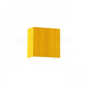 LOPE W 25/14 fali lámpa  Chintz sárgabarack/fehér PVC 230V LED E27 15W