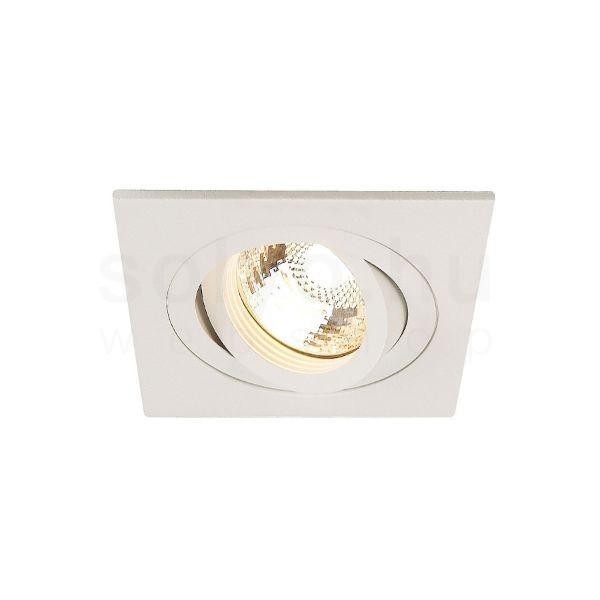 NEW TRIA SQ I MR16 süllyesztett lámpa matt fehér 12V GU5,3 50W