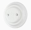 Fehér porcelán vakfedél Ø60 mm-es dobozhoz