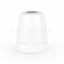 Fehér E27 egyenes porcelán foglalat M10×1 rögzítéssel