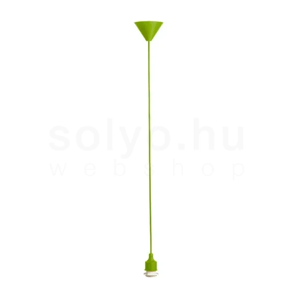 LISA függesztő készlet zöld 230V LED E27 15W