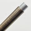 Antik bronz dekor cső M10×1 menettel toldva