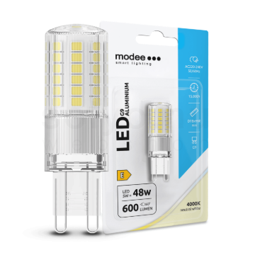 Modee Lighting LED Izzó G9 Aluminium 5W 4000K (600 lumen) ERP B1