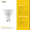 Technik LED Izzó Spot Alu-Plastic 7W GU10 100° 6000K (520 lumen)