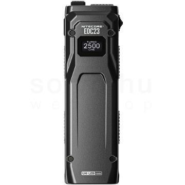 Nitecore Elemlámpa EDC23 (Beépített Li-ion) 2 x NiteLab UHi 25 (2500 lumen)