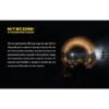 Nitecore Elemlámpa EF1 (1x18650) 830 lumen ATEX 2/22 G Ex d II T6 Gb