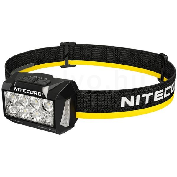 Nitecore Fejlámpa HA25 UHE (3xAAA/Akkumulátor) 6x MCT UHE LED (800 lumen)