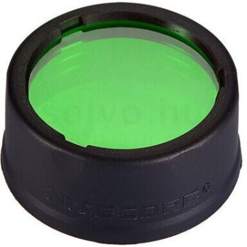 Nitecore Kellék Szűrő 26mm (MH12 PRO/MT1C PRO/ MT2C PRO) Zöld