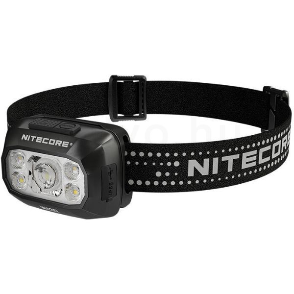 Nitecore Fejlámpa NU30 (akkumulátoros - tartozék) 4x UHE LED (500 lumen)