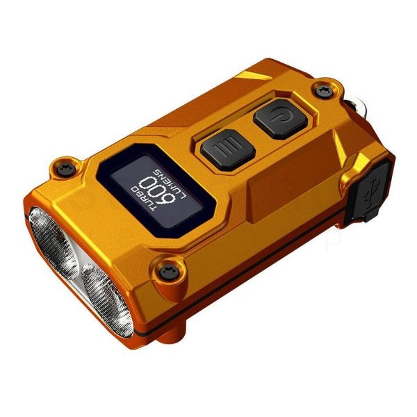 Nitecore Elemlámpa TINI 3 (akkumulátoros) MCT UHE LED (600 lumen) Narancs