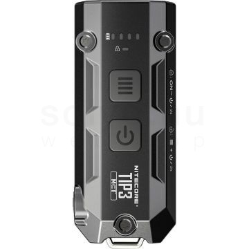 Nitecore Elemlámpa TIP3 (akkumulátoros) MCT UHE LED (720 lumen) Fekete