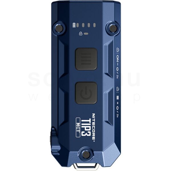 Nitecore Elemlámpa TIP3 (akkumulátoros) MCT UHE LED (720 lumen) Kék