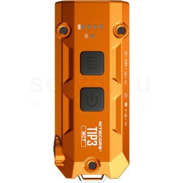 Nitecore Elemlámpa TIP3 (akkumulátoros) MCT UHE LED (720 lumen) Narancs